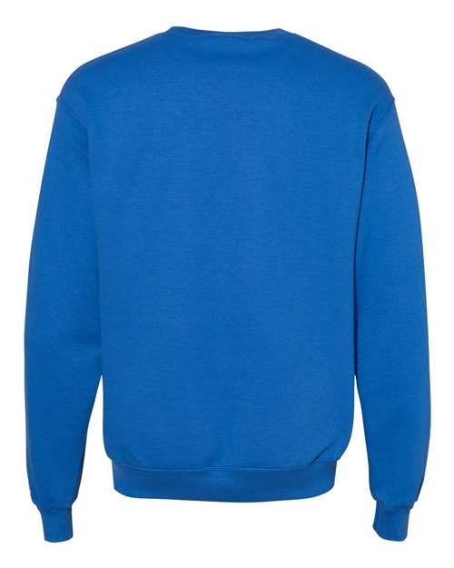 Champion S600 Unisex Powerblend® Crewneck Sweatshirt - Royal Blue - back