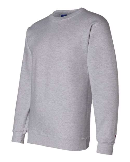 Champion S600 Unisex Powerblend® Crewneck Sweatshirt - Light Steel - side