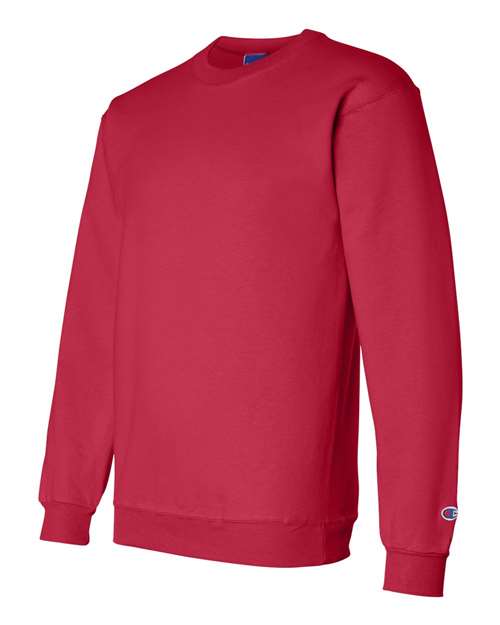 Champion S600 Unisex Powerblend® Crewneck Sweatshirt - Scarlet - side