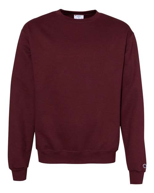Champion S600 Unisex Powerblend® Crewneck Sweatshirt - Maroon - front