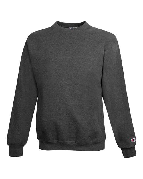 Champion S600 Unisex Powerblend® Crewneck Sweatshirt - Charcoal Heather - front