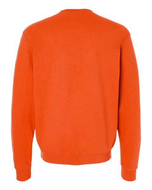 Champion S600 Unisex Powerblend® Crewneck Sweatshirt - Orange - back