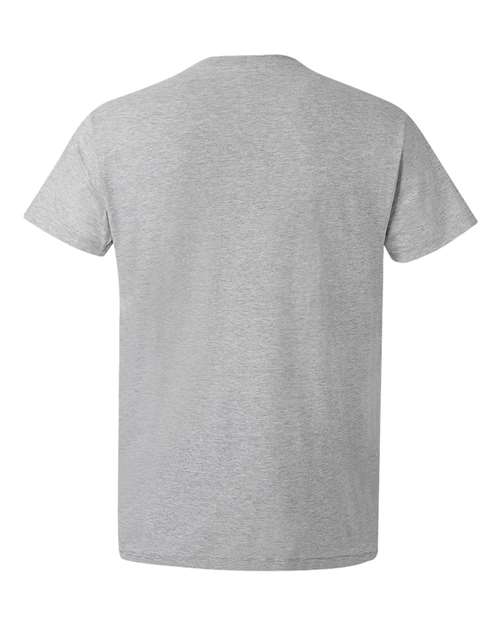 Hanes 4980 Unisex Perfect-T T-Shirt - Light Steel - back