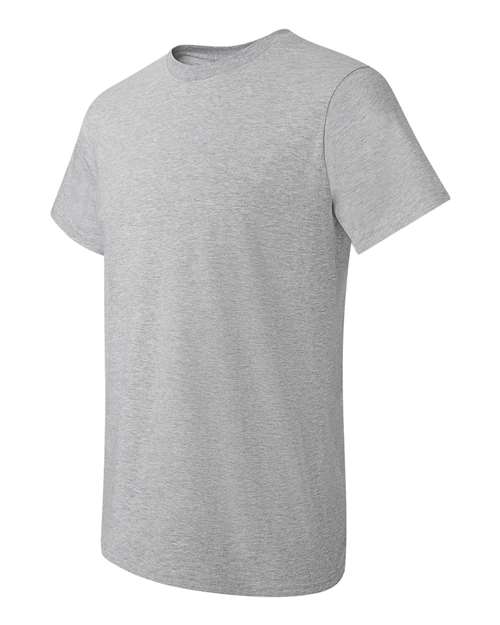 Hanes 4980 Unisex Perfect-T T-Shirt - Light Steel - side