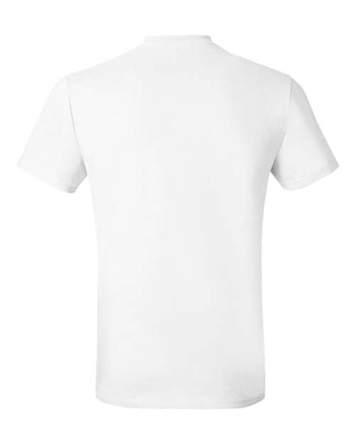Hanes 4980 Unisex Perfect-T T-Shirt - White - back