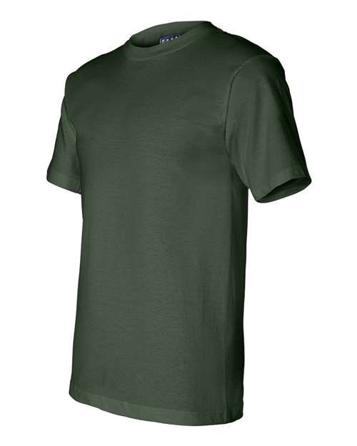 Bayside 2905 Unisex Union-Made T-Shirt - Forest Green - side