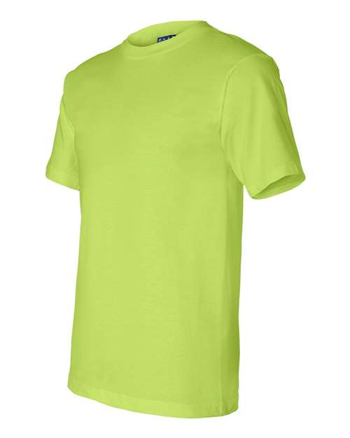 Bayside 2905 Unisex Union-Made T-Shirt - Lime Green - side
