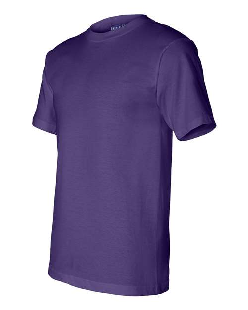 Bayside 2905 Unisex Union-Made T-Shirt - Purple - side