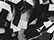 Augusta Sportswear 6003 Spirit Cheer Pom - Black/ White - swatch