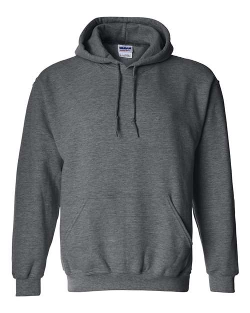 Gildan 18500 Unisex Heavy Blend™ Hooded Sweatshirt - Dark Heather - front