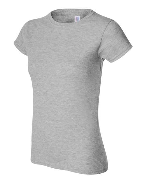 Gildan 64000L Women's Softstyle® T-Shirt - Sport Grey - side