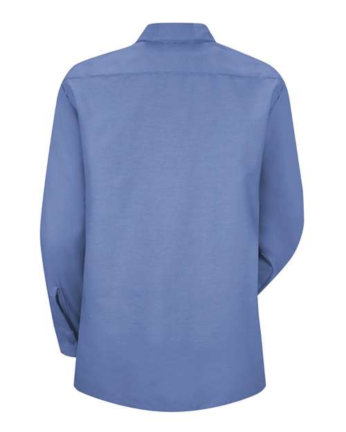 Red Kap SP13 Women's Industrial Work Shirt - Petrol Blue - back