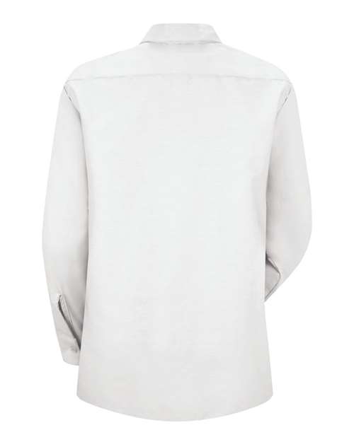 Red Kap SP13 Women's Industrial Work Shirt - White - back