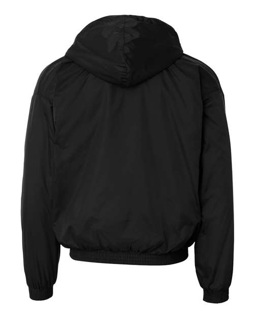 Augusta Sportswear 3280 Unisex Fleece Lined Hooded Jacket - Black - back