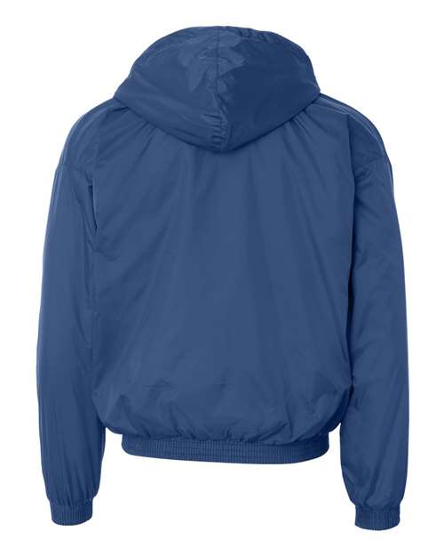 Augusta Sportswear 3280 Unisex Fleece Lined Hooded Jacket - Royal - back