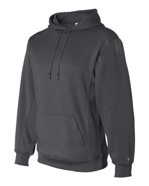 Badger 1454 Men's Performance Fleece Hooded Sweatshirt - Graphite - side