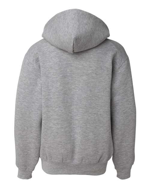 Badger 2254 Youth Hooded Sweatshirt - Oxford - back