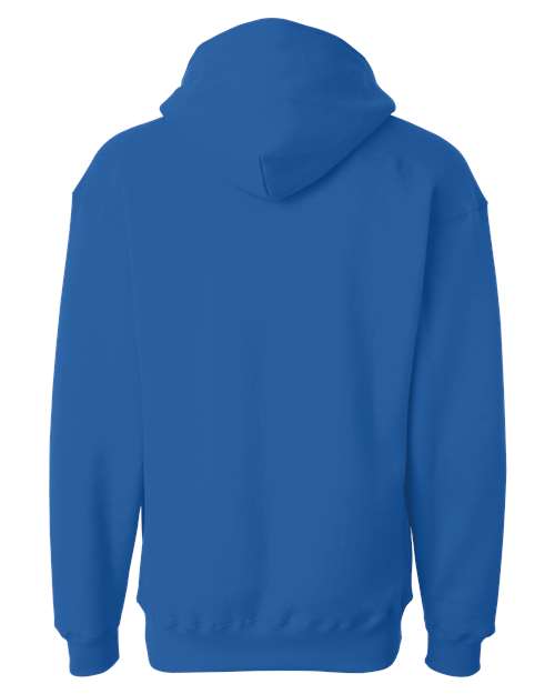 J. America 8830 Men's Sport Lace Hooded Sweatshirt - Royal - back