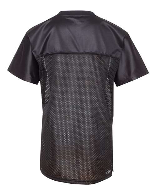 Augusta Sportswear 250 Women's Junior Fit Stadium Replica Football Jersey - Black - back