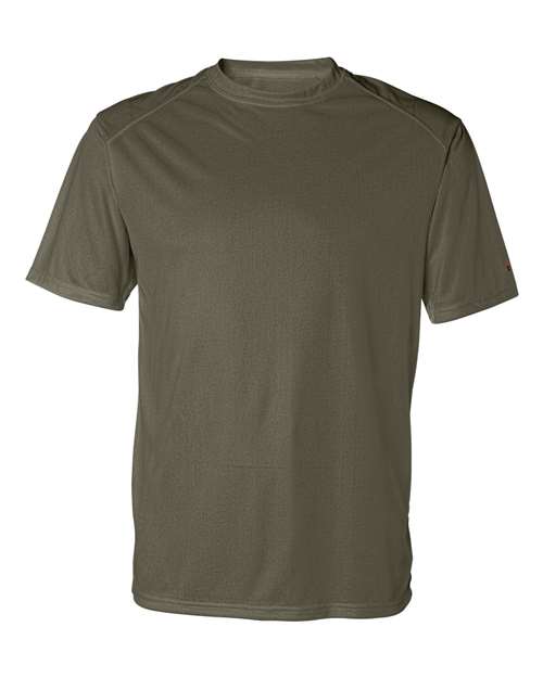 Badger 4120 Men's B-Core Sport Shoulders T-Shirt - OD Green - front