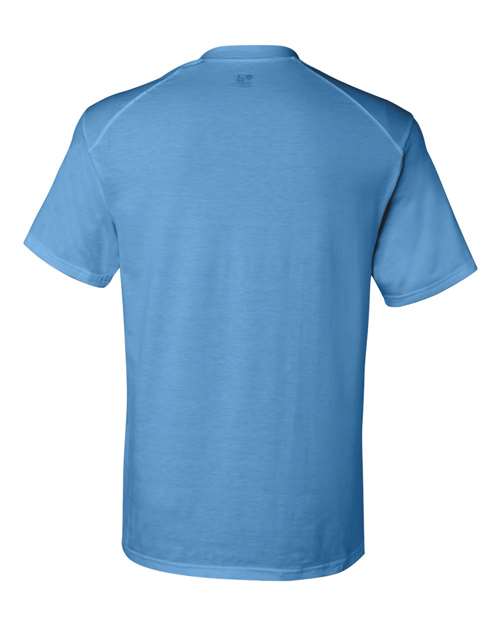 Badger 4820 Men's B-Tech Cotton-Feel T-Shirt - Columbia Blue - back