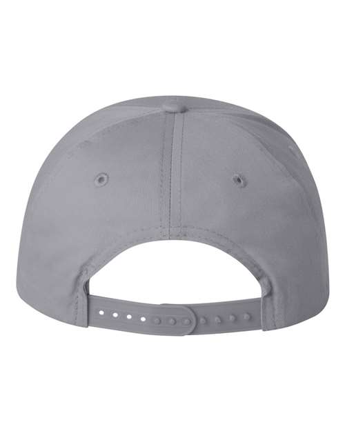 Valucap VC100 Lightweight Twill Cap - Grey - back
