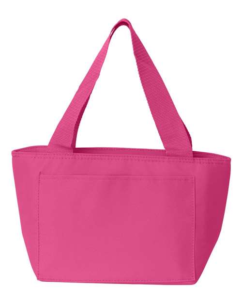 Liberty Bags 8808 Recycled Cooler Bag - Hot Pink - front