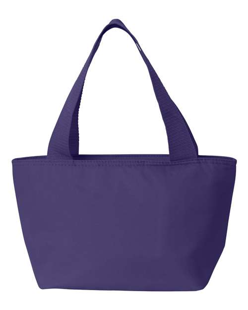 Liberty Bags 8808 Recycled Cooler Bag - Purple - back