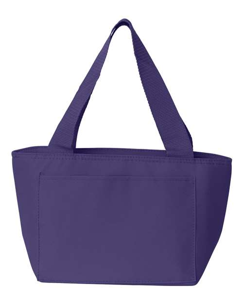 Liberty Bags 8808 Recycled Cooler Bag - Purple - front