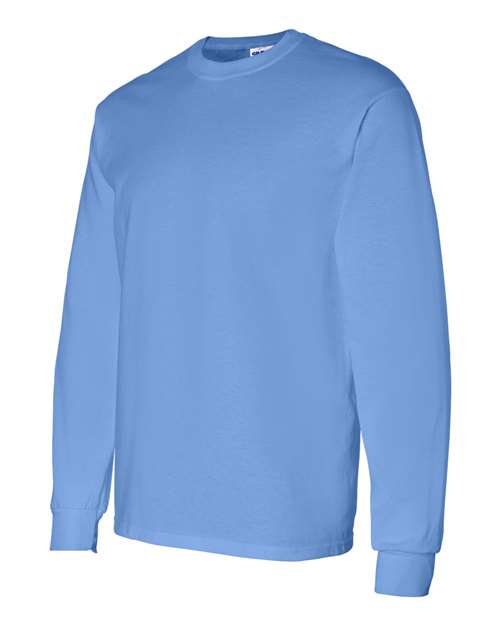 Gildan 5400 Unisex Heavy Cotton™ Long Sleeve T-Shirt - Carolina Blue - side