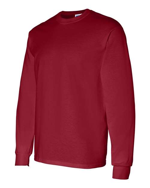 Gildan 5400 Unisex Heavy Cotton™ Long Sleeve T-Shirt - Garnet - side