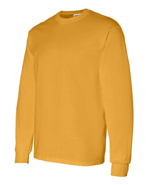 Gildan 5400 Unisex Heavy Cotton™ Long Sleeve T-Shirt - Gold - side