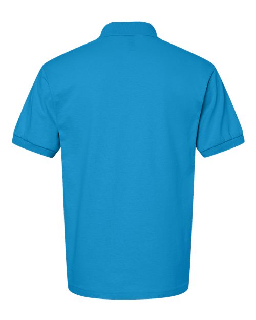 Gildan 8800 Unisex DryBlend® Polo - Sapphire - back