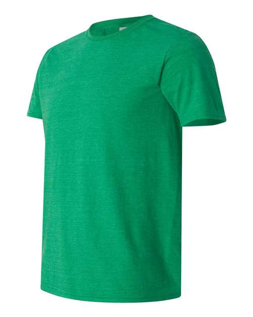 Gildan 64000 Unisex Softstyle® T-Shirt - Heather Irish Green - side