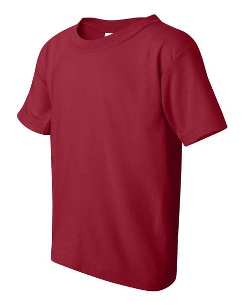 Gildan 5000B Youth Heavy Cotton™ T-Shirt - Garnet - side