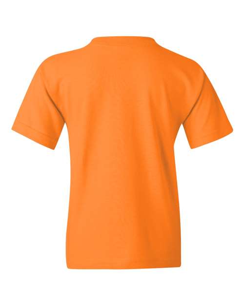 Gildan 5000B Youth Heavy Cotton™ T-Shirt - Tennessee Orange - back