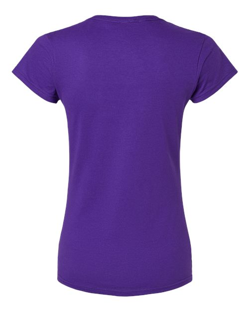 Gildan 64000L Women's Softstyle® T-Shirt - Purple - back