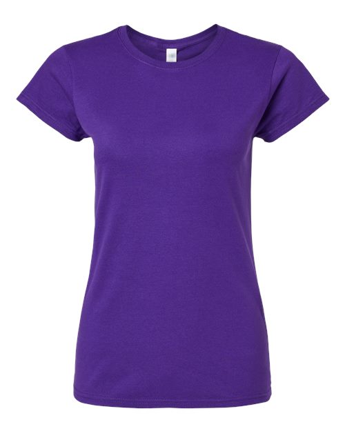Gildan 64000L Women's Softstyle® T-Shirt - Purple - front