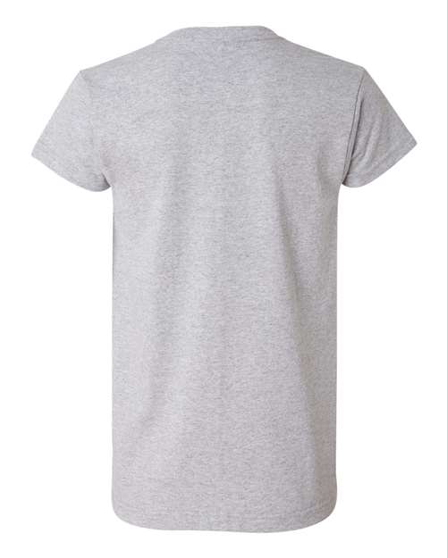 Bayside 3325 Women's USA-Made T-Shirt - Dark Ash - back