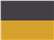 Badger 2133 Youth B-Core Three-Quarter Sleeve Baseball T-Shirt - Graphite/ Gold - swatch