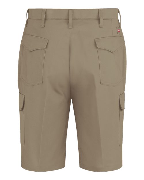 Red Kap PC86 Men's Cargo Shorts - Khaki - back