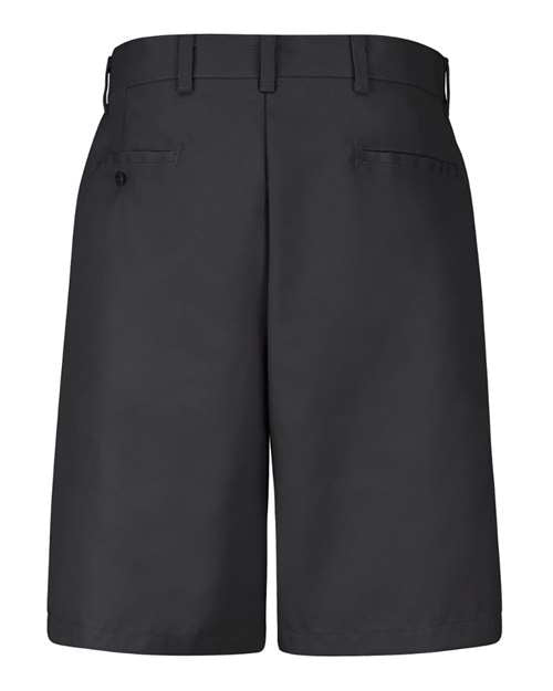 Red Kap PT26 Men's Plain Front Shorts - Black - back