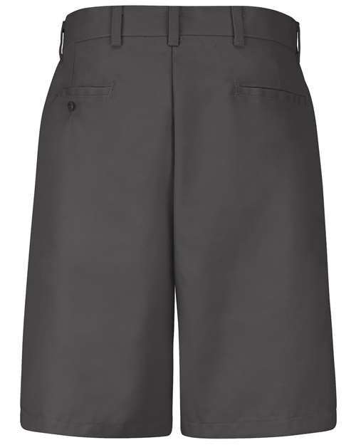 Red Kap PT26 Men's Plain Front Shorts - Charcoal - back