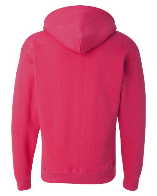 J. America 8830 Men's Sport Lace Hooded Sweatshirt - Wildberry - back