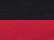 BELLA + CANVAS 3200 Unisex Three-Quarter Sleeve Baseball Tee - Black/ Red - swatch