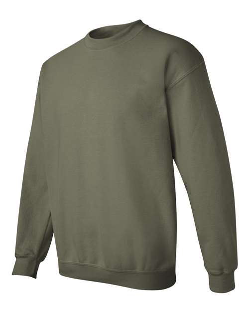 Gildan 18000 Unisex Heavy Blend™ Crewneck Sweatshirt - Military Green - side