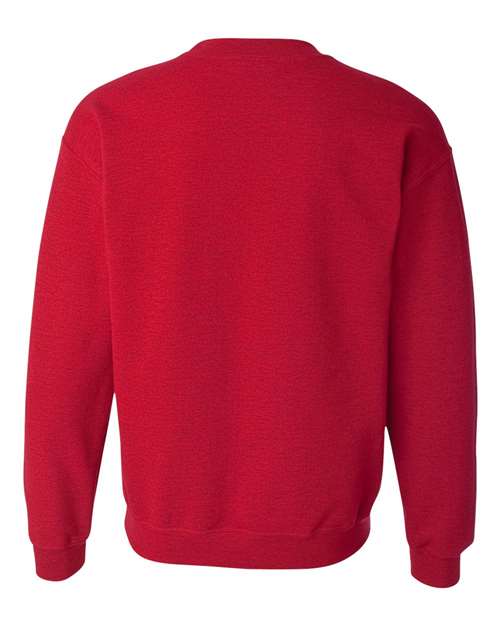 Gildan 18000 Unisex Heavy Blend™ Crewneck Sweatshirt - Antique Cherry Red - back