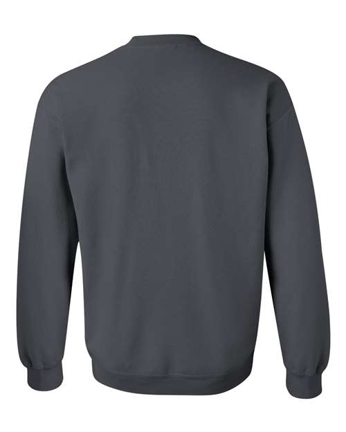 Gildan 18000 Unisex Heavy Blend™ Crewneck Sweatshirt - Charcoal - back