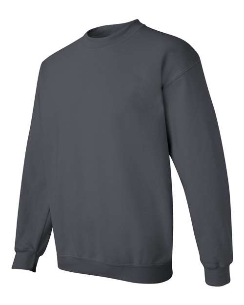 Gildan 18000 Unisex Heavy Blend™ Crewneck Sweatshirt - Charcoal - side