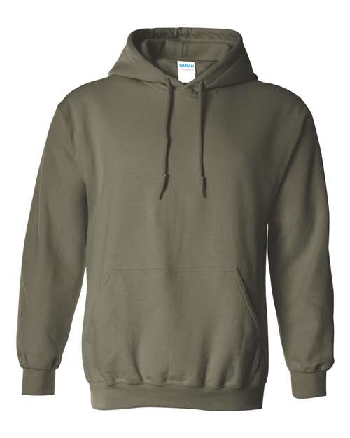 Gildan 18500 Unisex Heavy Blend™ Hooded Sweatshirt - Military Green - front